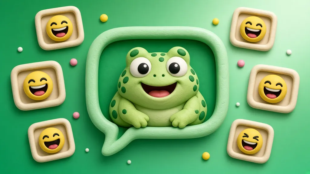 Clay 3D illustration of The Meme Supplier